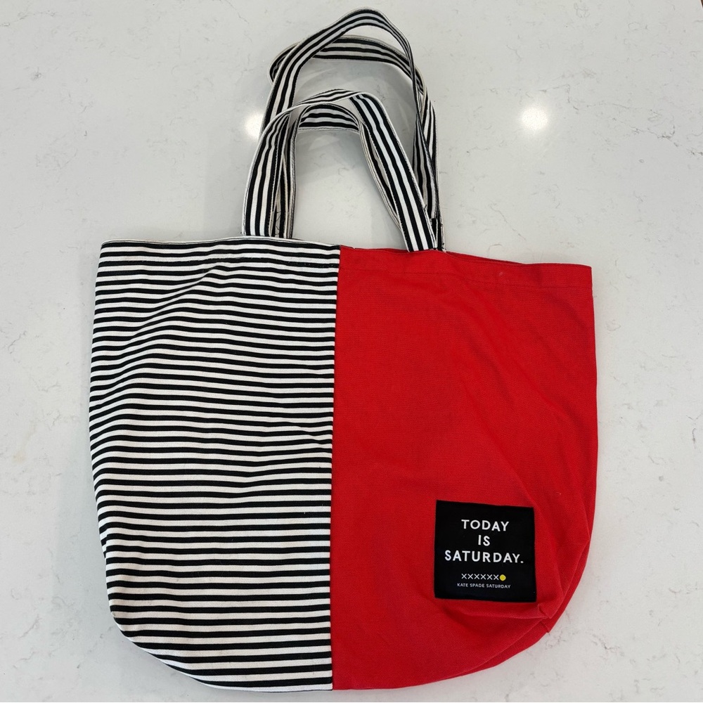 Kate Spade Saturday Canvas Tote Bag Carryall